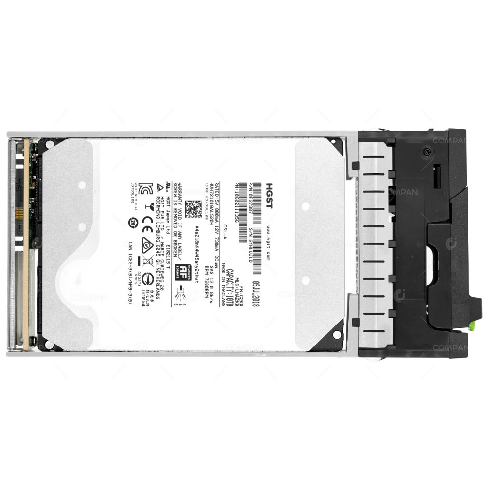 HUH721010AL5204 FUJITSU HDD 10TB 7.2K SAS 12G LFF FOR ETERNUS CS800 S7